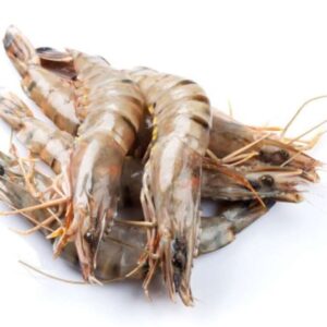 Wild Prawns, Head On, 5-7 Count - 1 LB